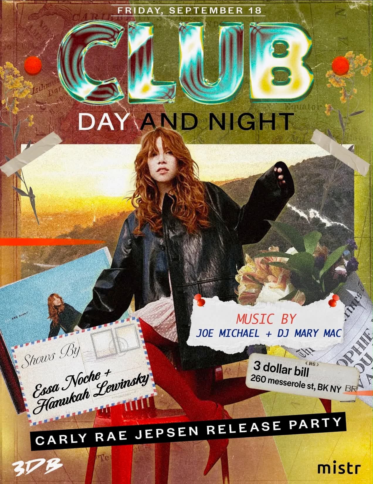 Carly Rae Jensen Release Party DAY AND NIGHT