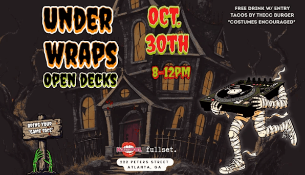 Under Wraps - Open Decks Kickback
