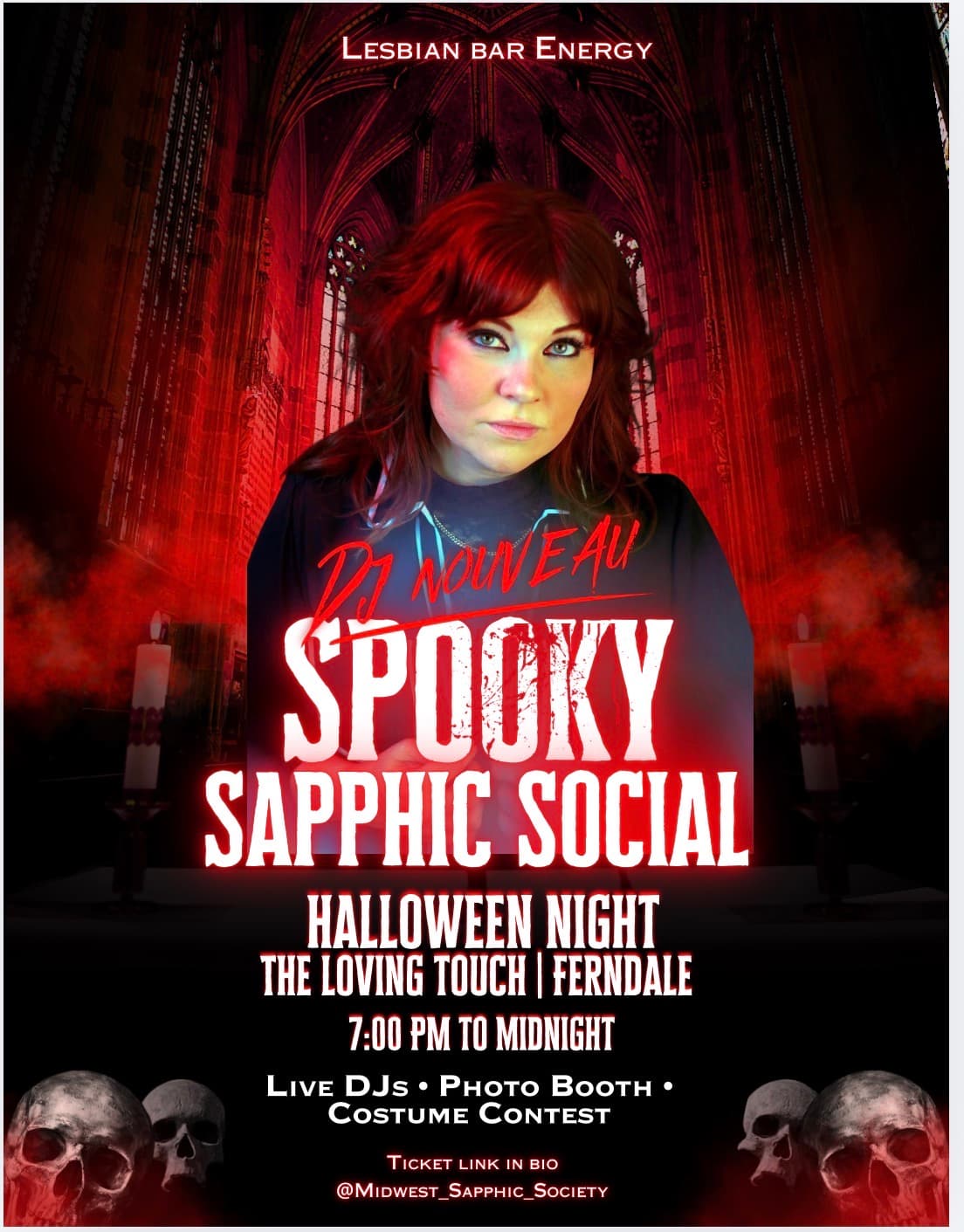 Spooky Sapphic Social