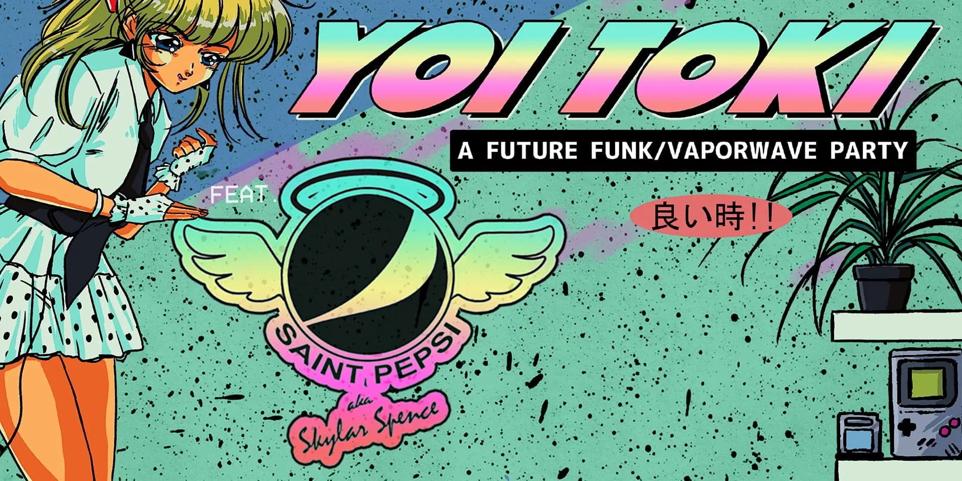 Yoi Toki - A Future Funk/Vaporwave Party feat. Saint Pepsi @ MIDLINE MIAMI