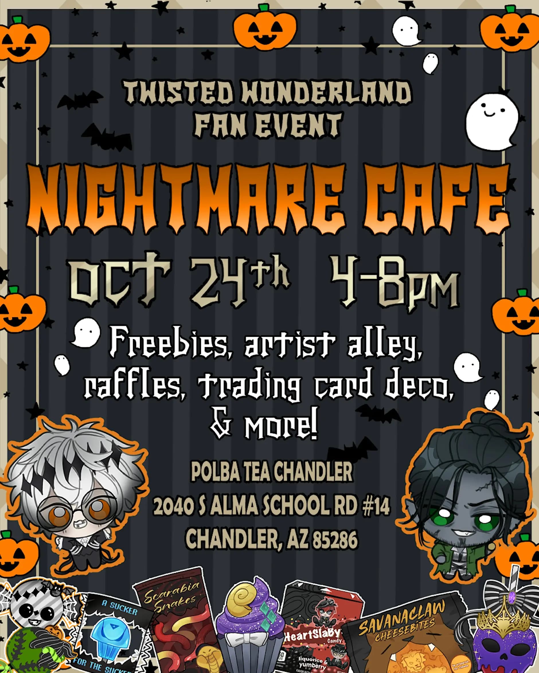 Twisted Wonderland Fan Event: Nightmare Cafe