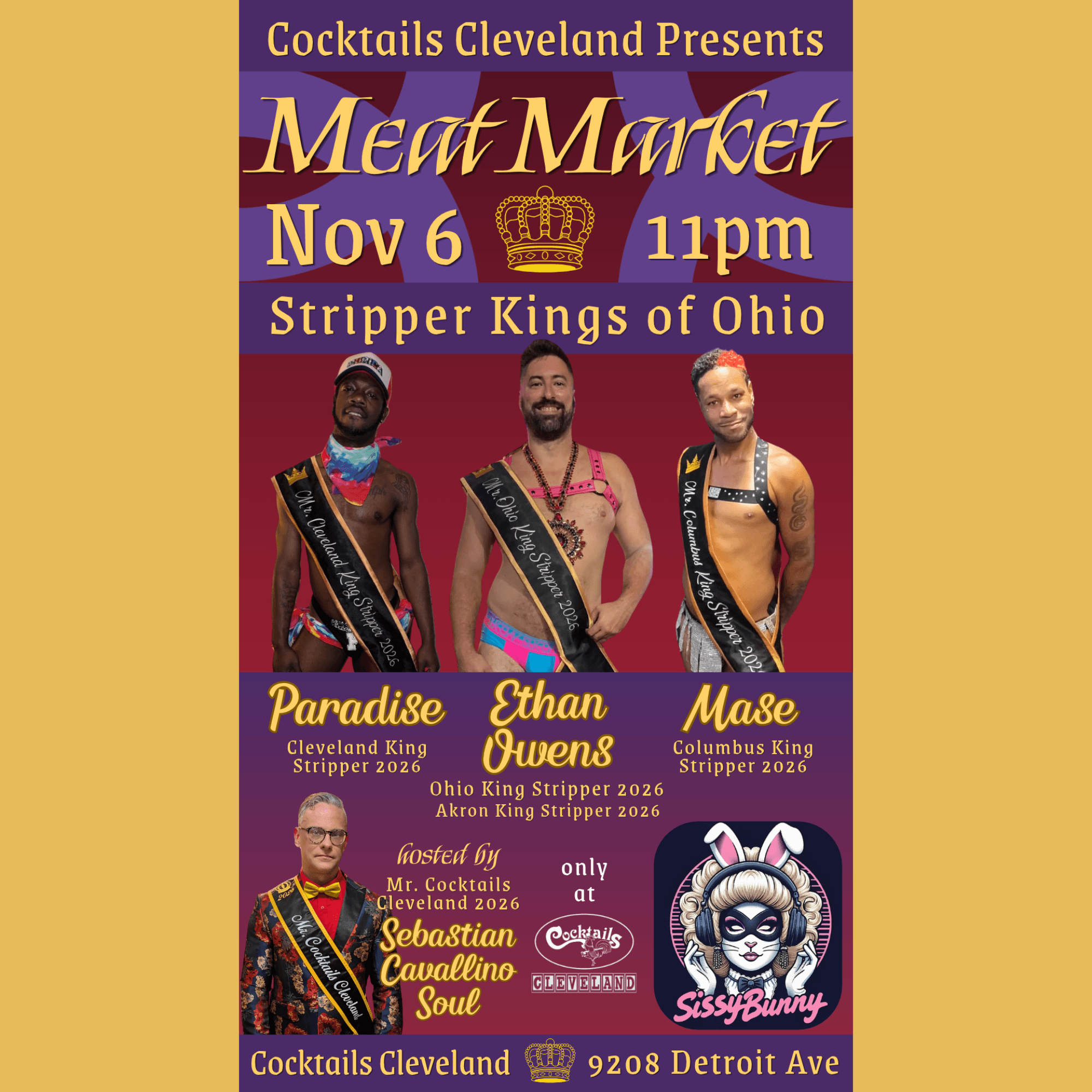 Meat Market: Stripper Kings of Ohio (November 6)
