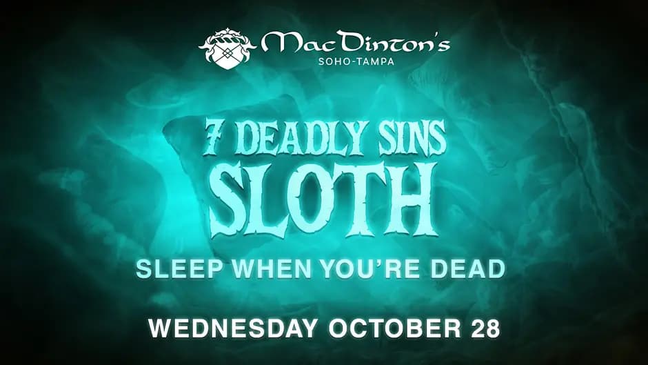 MacDinton's 7 Deadly Sins: Day 3 - Sloth
