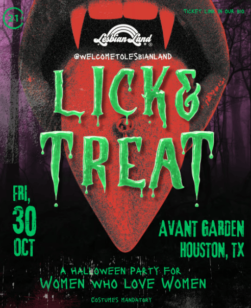 Lick&Treat: A Halloween Party for WLW