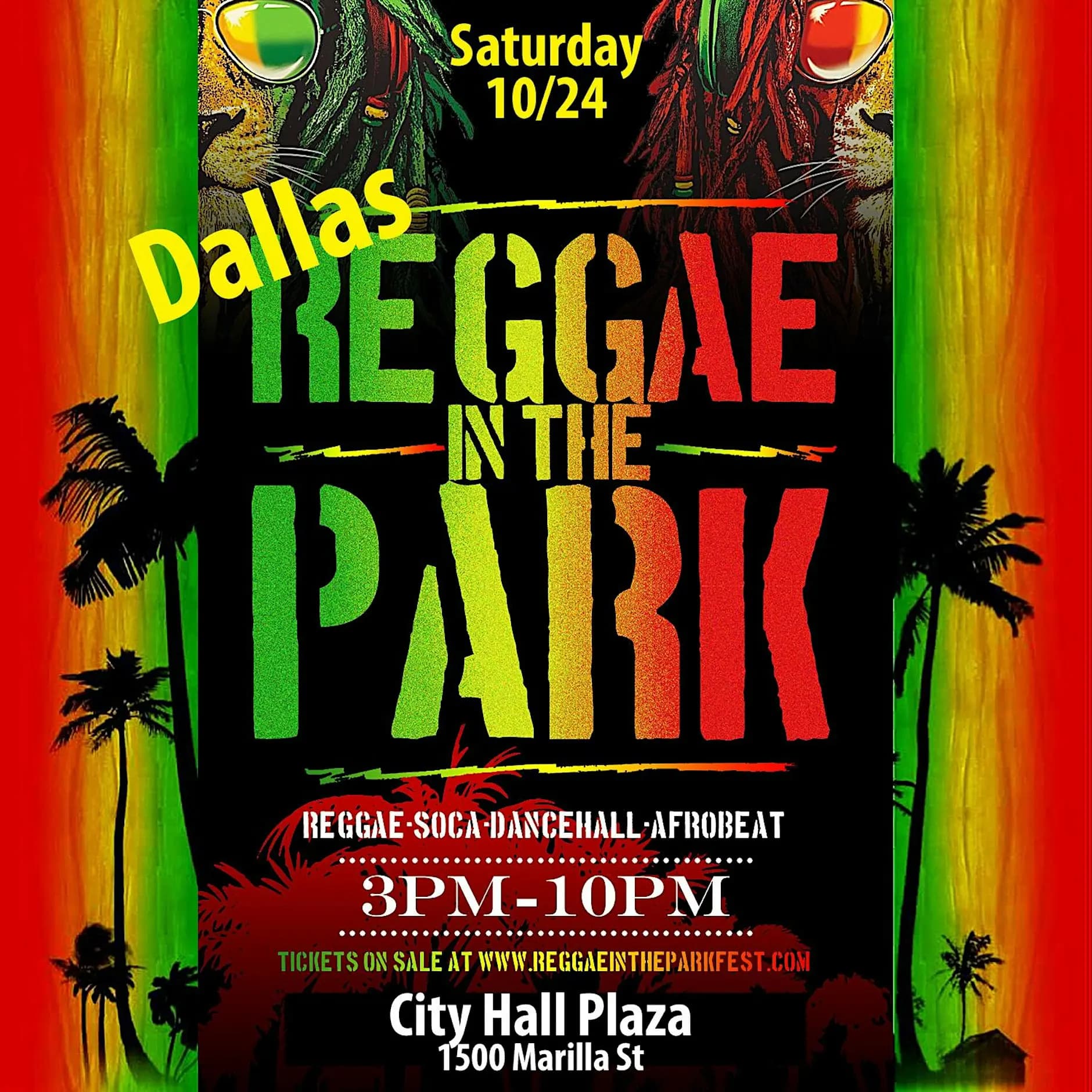 2026 Dallas Reggae in the Park Fest