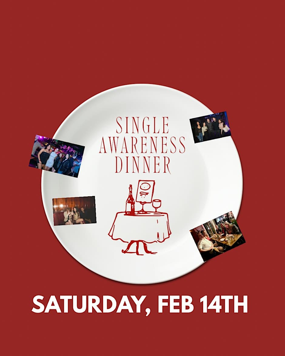 Single Awareness Dinner Monthly: Phoenix (60’s edition) - 11/06