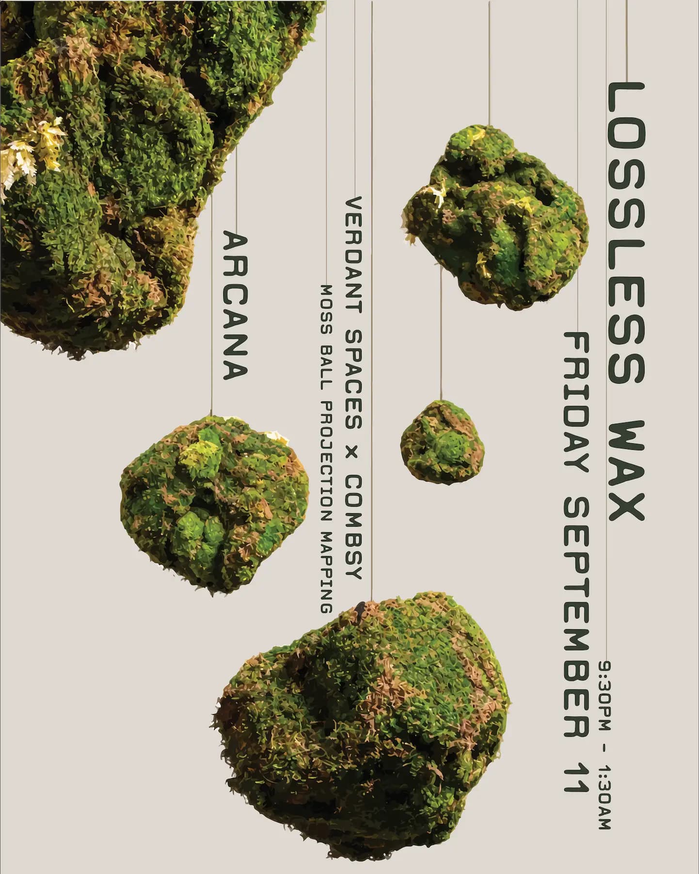 Lossless Wax + COMBSY PROJECTION MAPPING