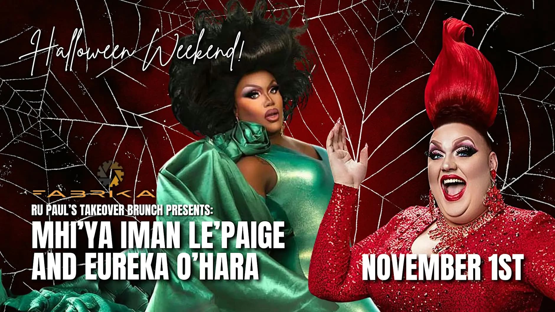 RuPaul’s Takeover Brunch: Mhi’ya Iman Le’Paige & Eureka O’Hara