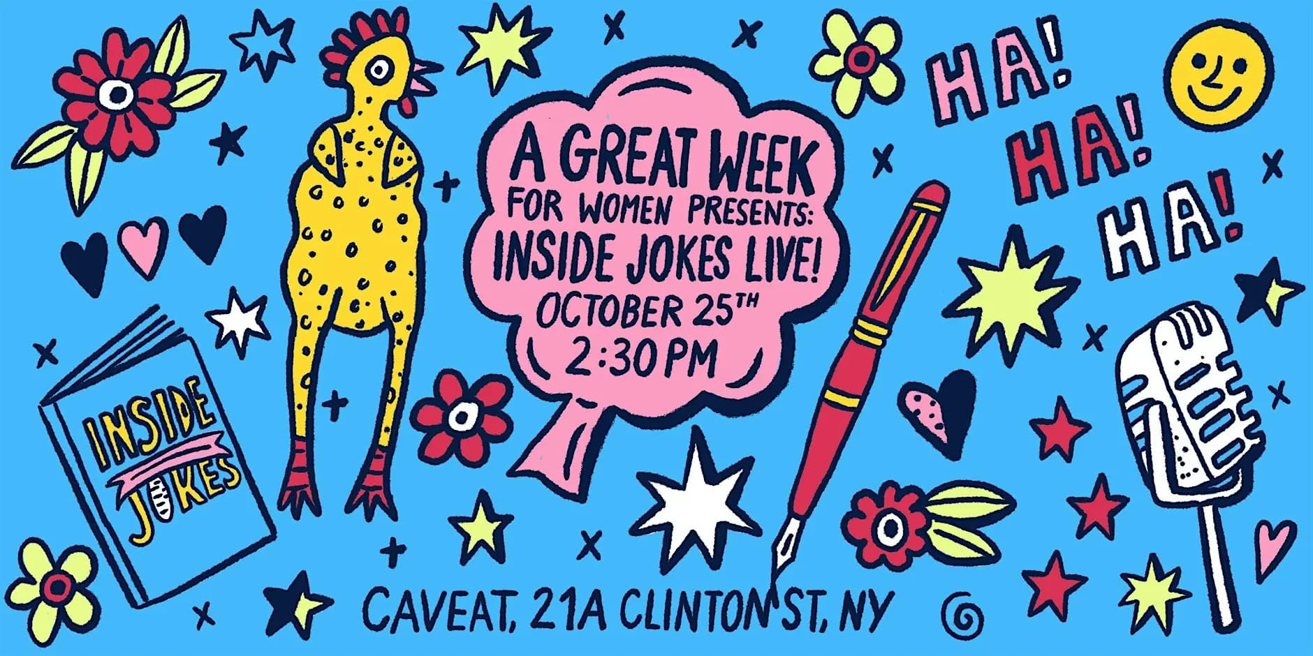 Great Week For Women Presents: "Inside Jokes" LIVE!