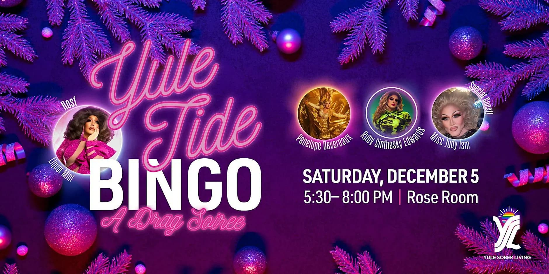 Yule Tide Bingo: A Drag Soirée