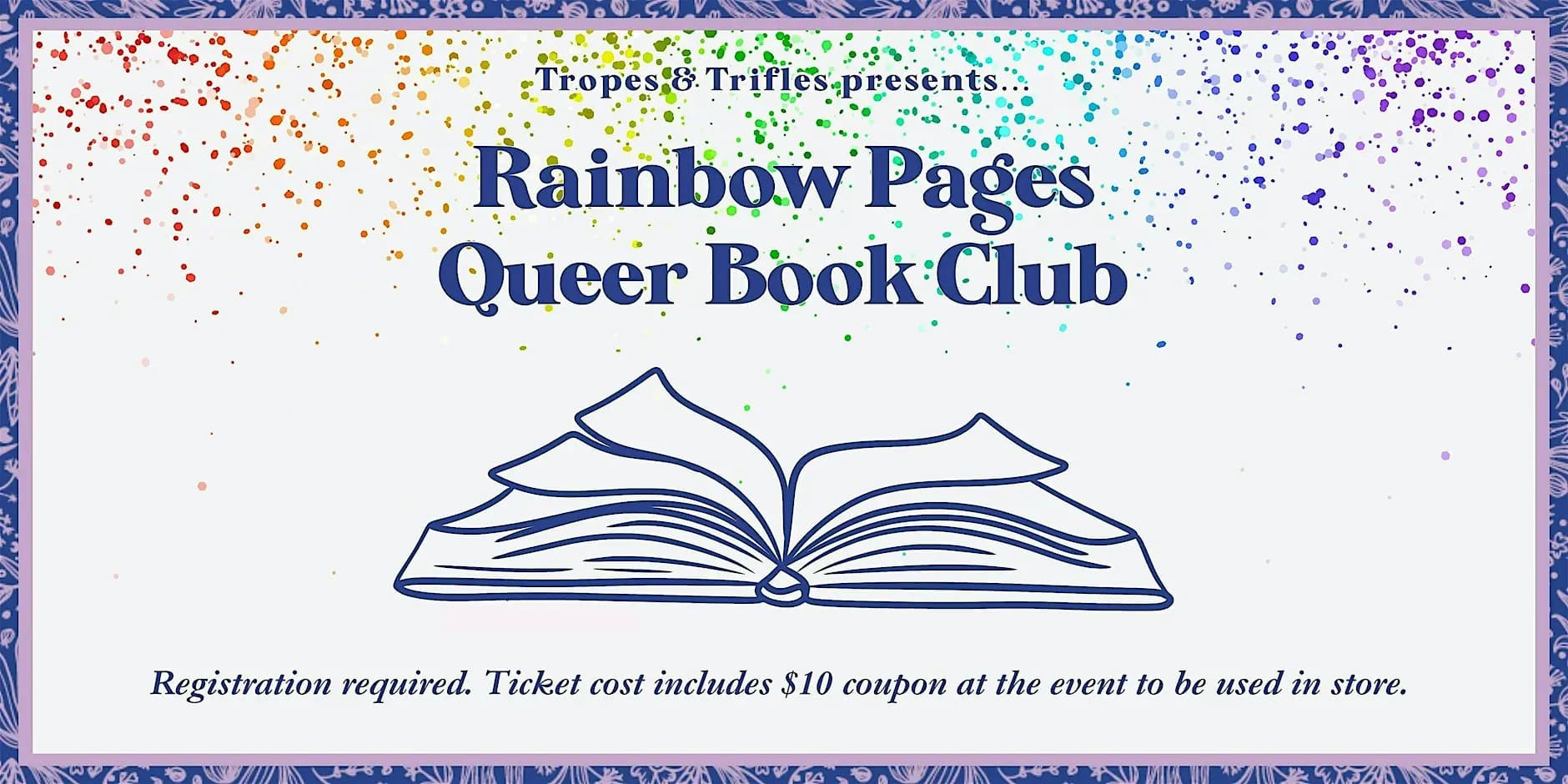 October Rainbow Pages Queer Book Club!