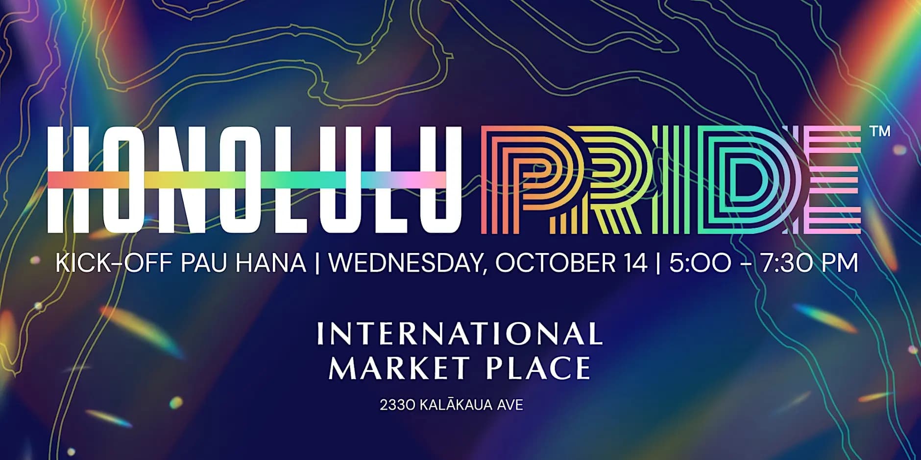 Honolulu Pride Kick-Off Pau Hana Presented by International Market Place