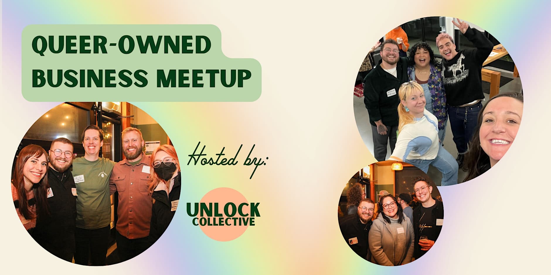 Queer Biz Meet Up Hosted by Unlock Co