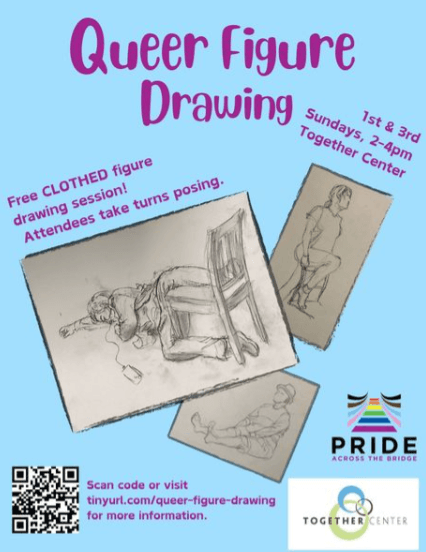 Voluntarily Drawing 11.01 - Queer Figure Drawing — Nov 1 · Redmond | Gaytherings